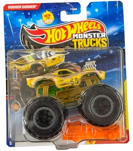Amazon.com: Hot Wheels 2022 - Monster Trucks - Rodger Dodger